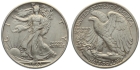 USA 1/2 Dollar 1943 o. Mzz. - Walking Liberty